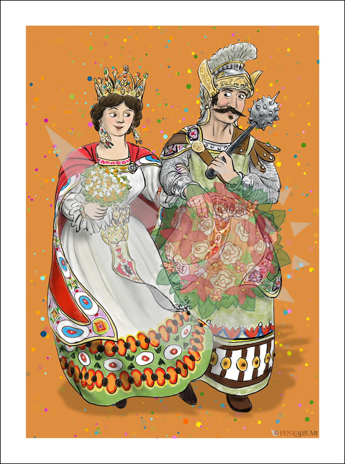 Làmina dels Gegants d'Olot