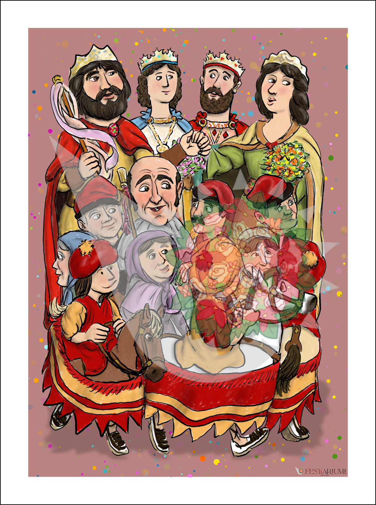 Làmina de la Faràndula del Barri de Sant Cristòfor i Mas Bernat d'Olot