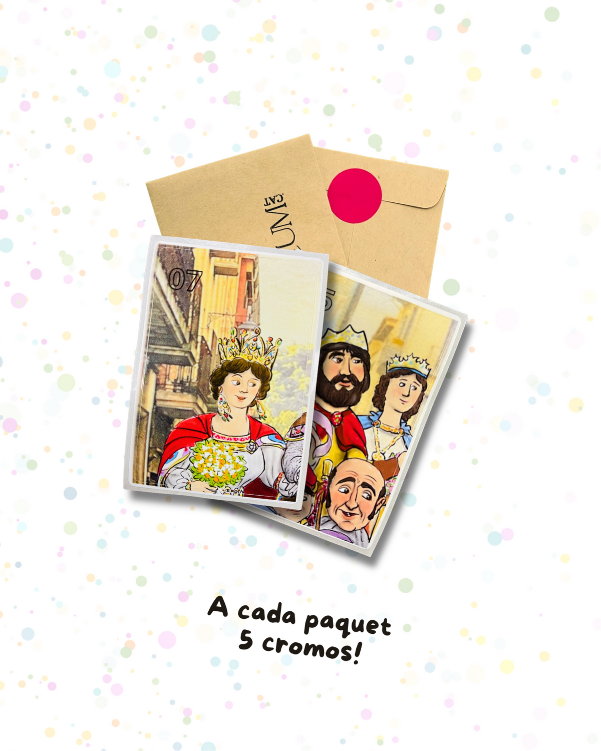 Paquet de cromos Enganxats a la Cercavila